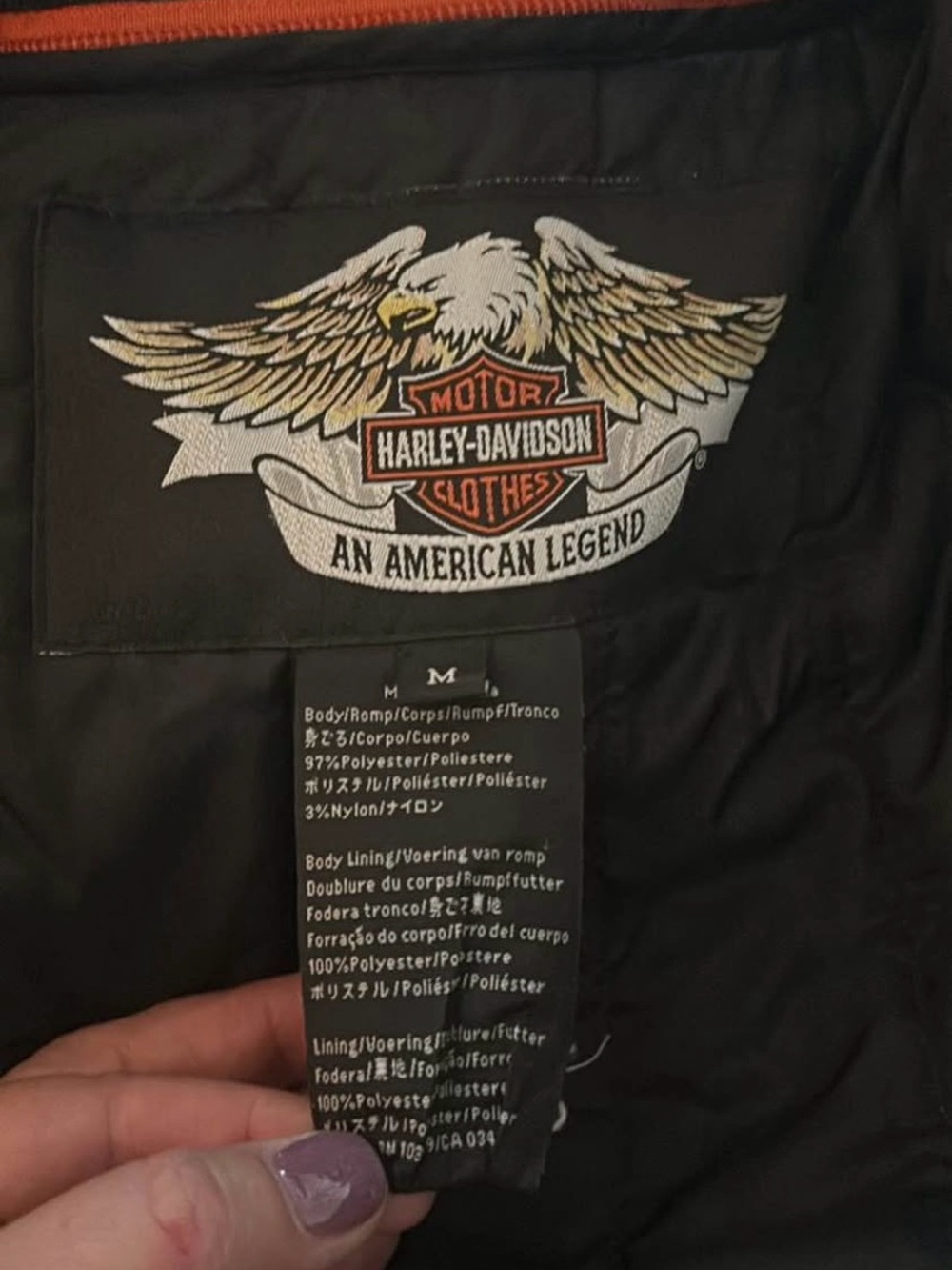 Harley-Davidson Fireball Switchback Motorcycle Riding Jacket - Picture 5 of 5